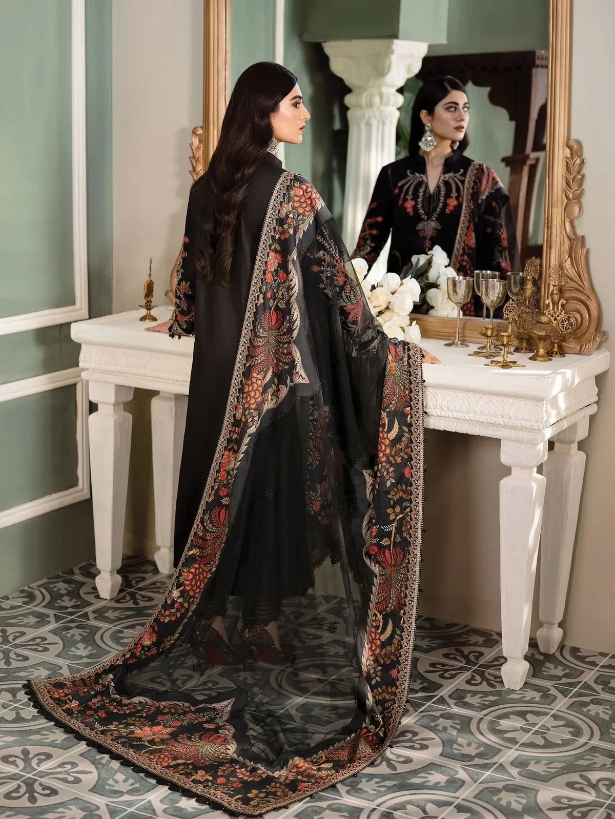 *MARIA B SATEEN LAWN