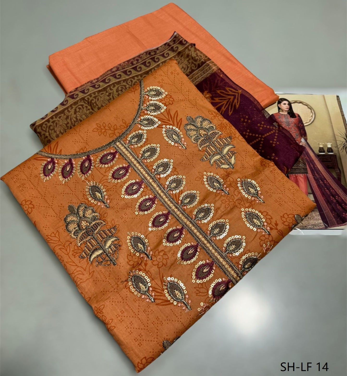 Lawn Embroidered