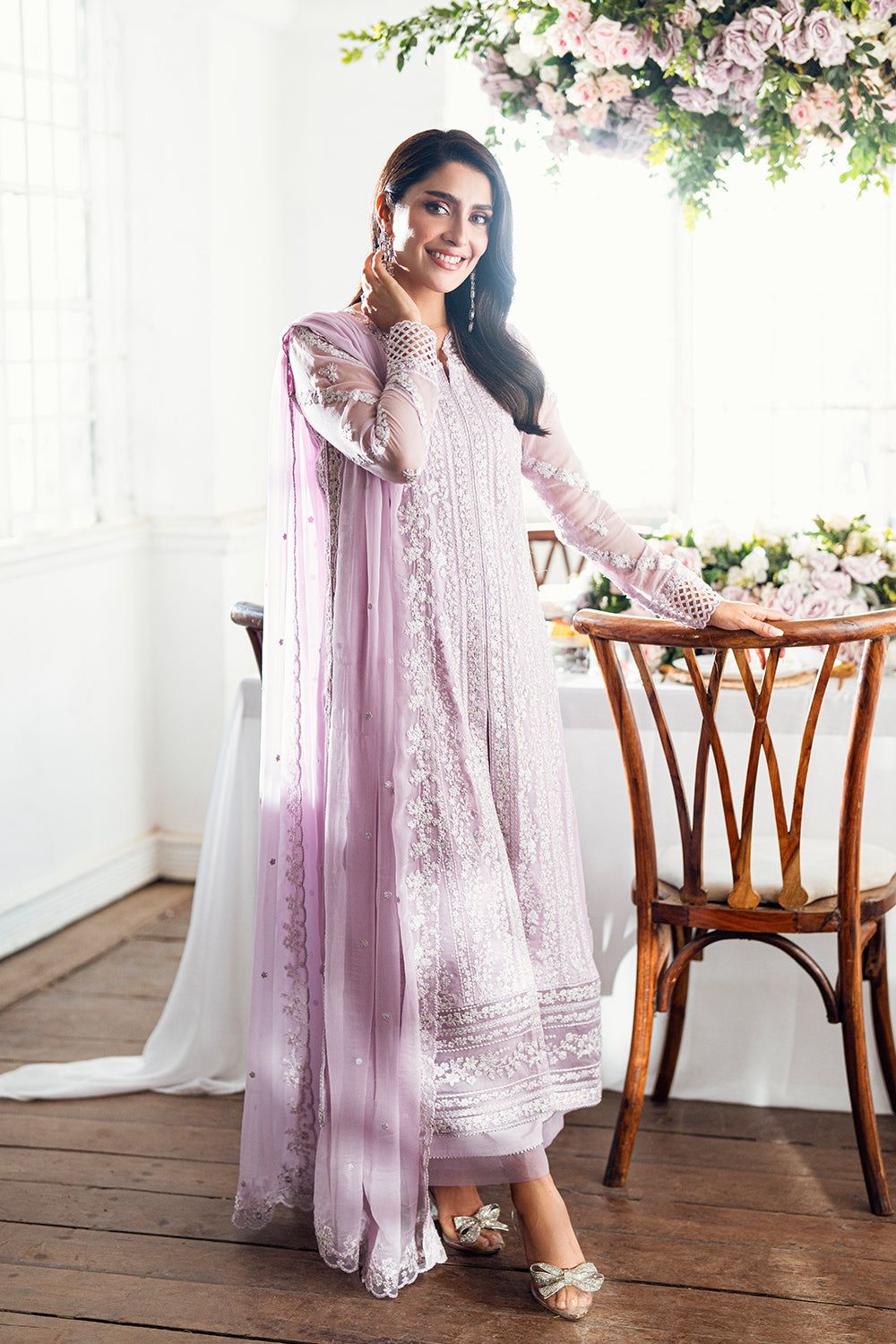 Embroidered Organza