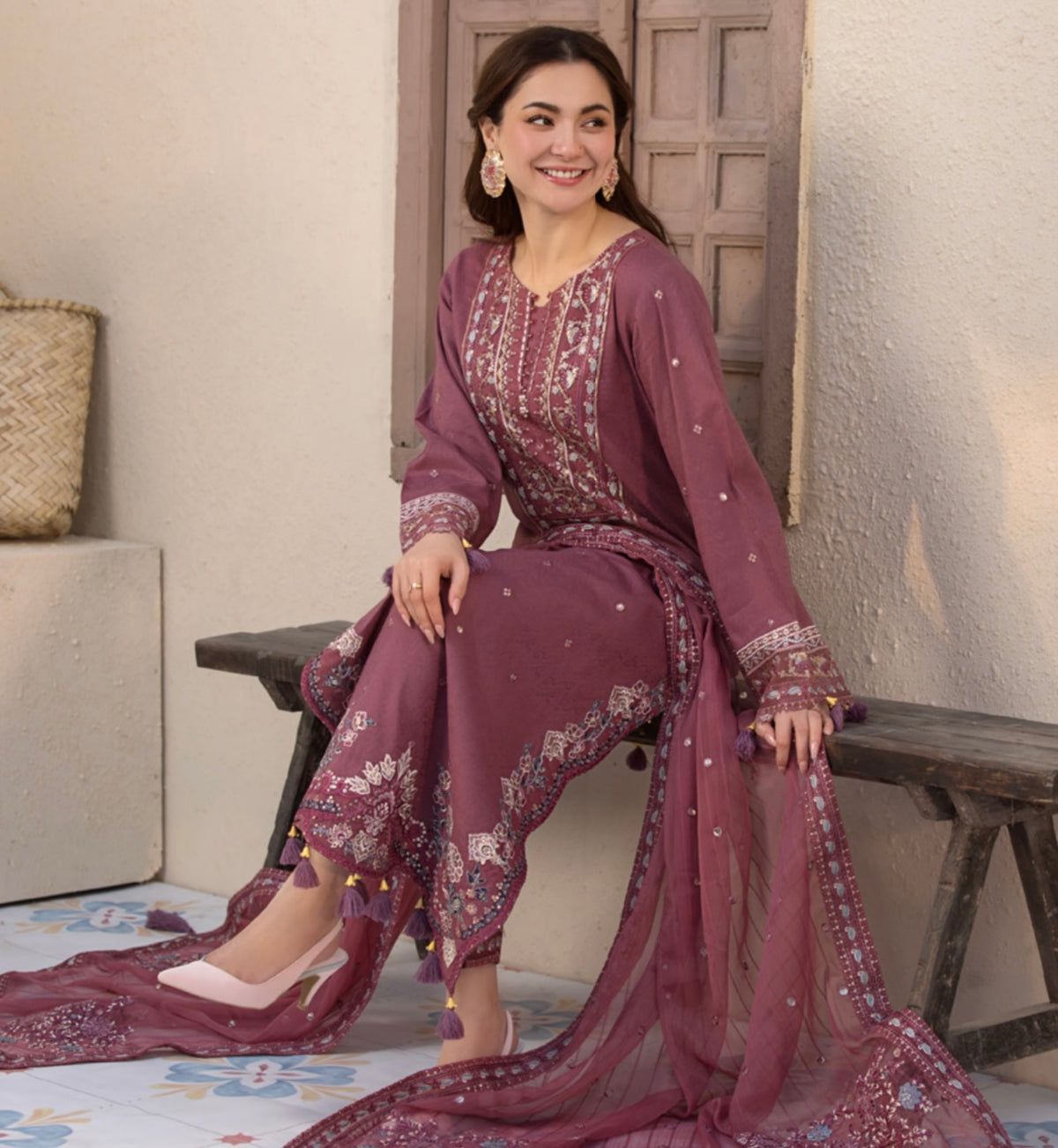 Luxury Embroidered