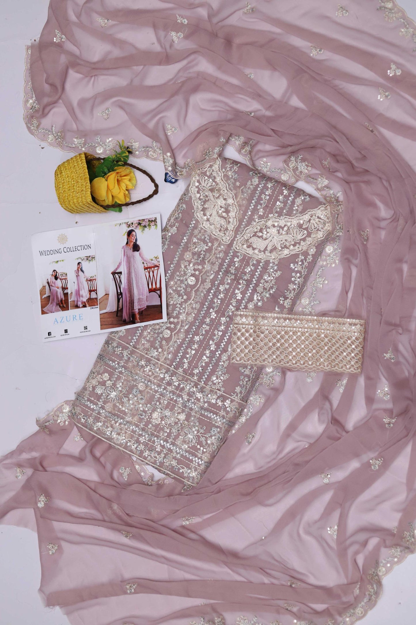 Embroidered Organza