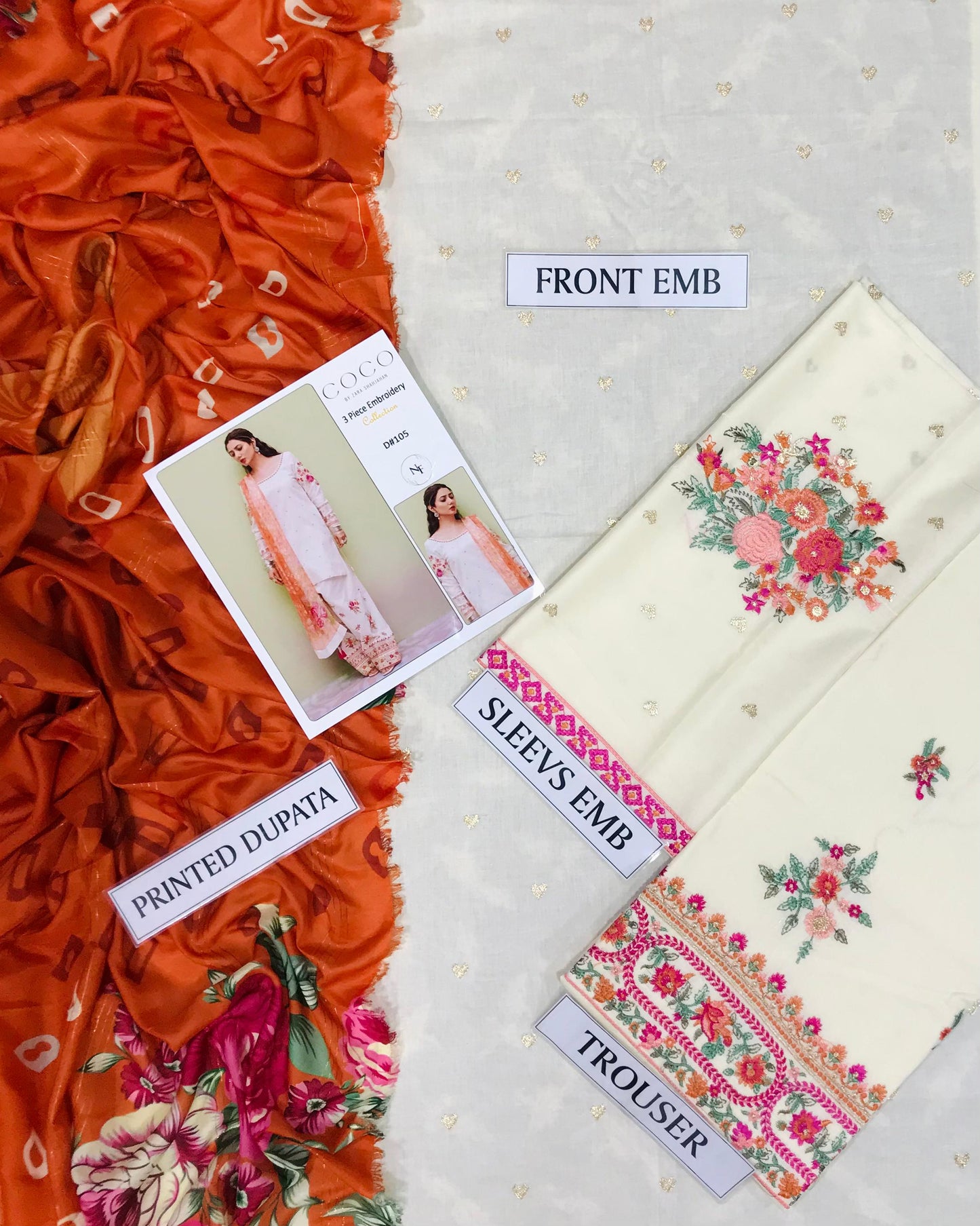 ZARA SHAHJAHAN SUMMER LAWN