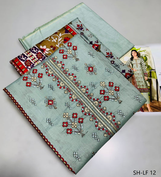 Lawn Embroidered