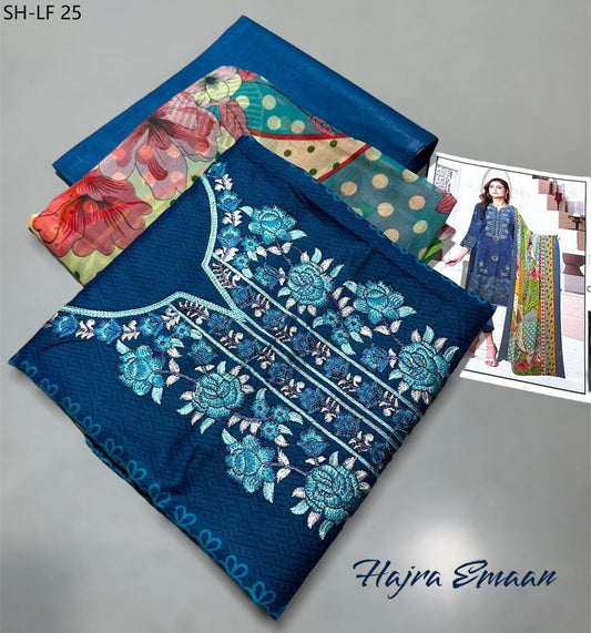 Lawn Embroidered