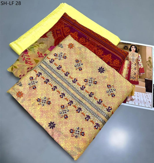 Lawn Embroidered