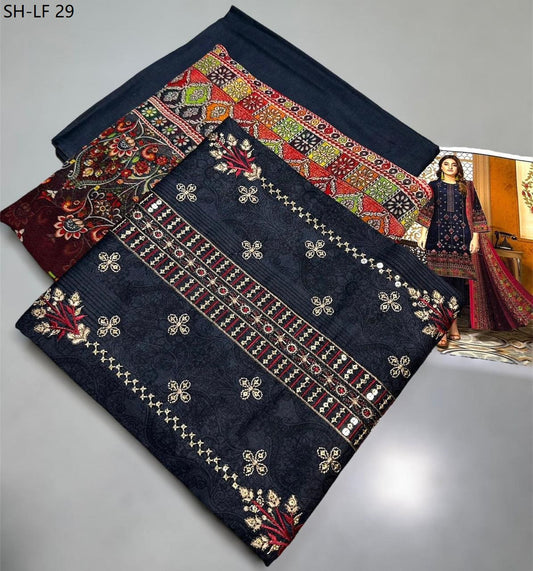Lawn Embroidered