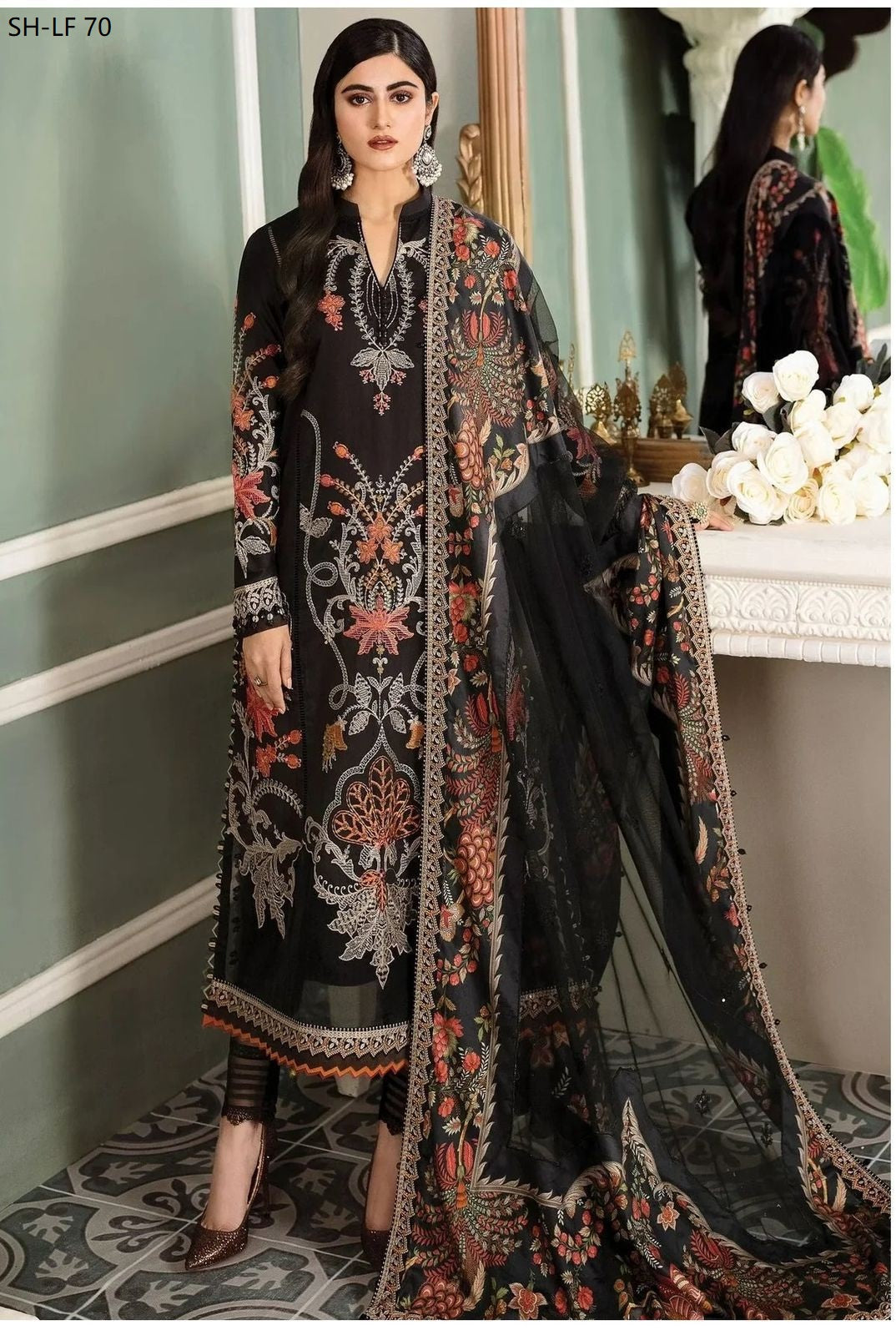 *MARIA B SATEEN LAWN
