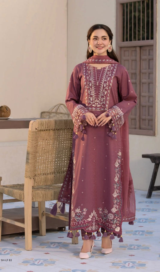 Luxury Embroidered
